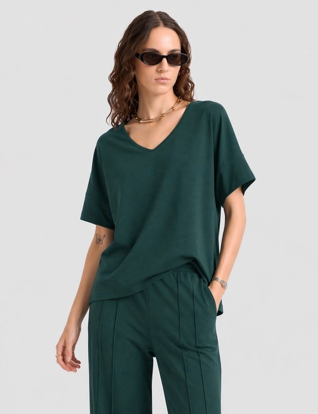 Polo Bonnie Relax - Cuello V