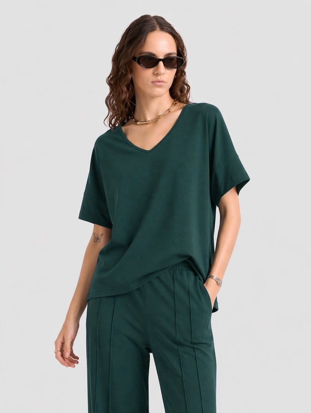 Polo Bonnie Relax - Cuello V