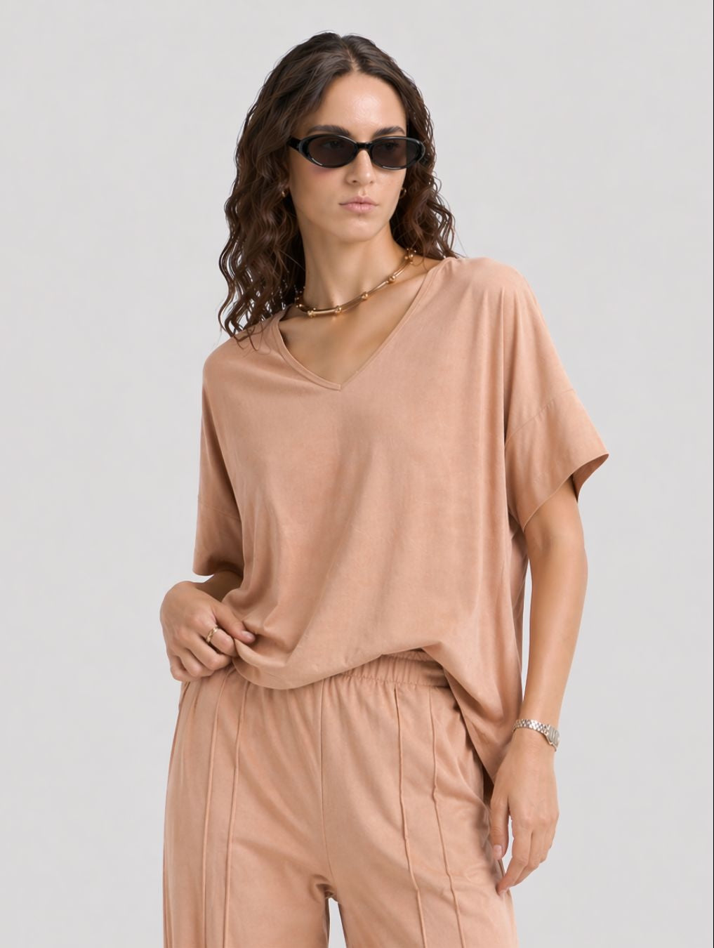 Polo Bonnie Relax - Cuello V