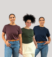Tripack Polo Manga Corta Clásico 100% Algodón Pima